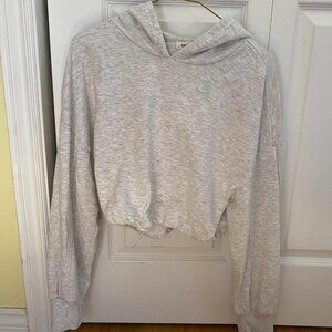 Gray Cropped Sweater